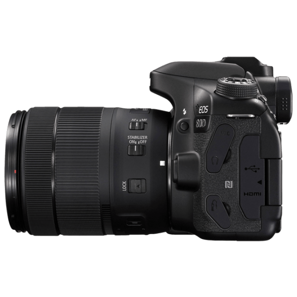 Cameră foto Canon EOS 80D + EF-S 18-135 IS USM Kit Black CMOS, 24.2 MP, f/ 3.5 - f/ 5.6 photo 6