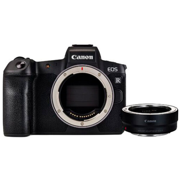 Cameră foto Canon EOS R + EF-EOS R M-Adapter + Black CMOS, 30.3 MP, f/ 3.5 - f/ 4.6 photo 5