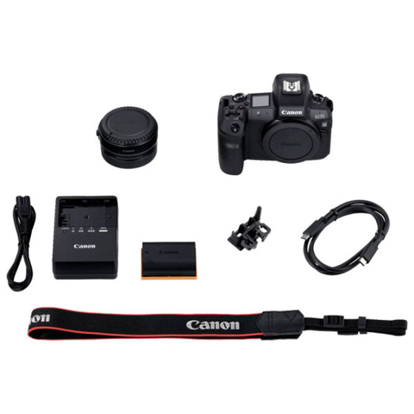 Cameră foto Canon EOS R + EF-EOS R M-Adapter + Black CMOS, 30.3 MP, f/ 3.5 - f/ 4.6 photo 7