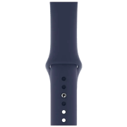 Ремень Apple Watch 4 Deluxe Sport Band Синий Midnight TPU, 42, 44 мм