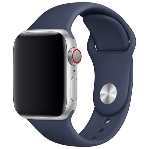 Ремень Apple Watch 4 Deluxe Sport Band Синий Midnight TPU, 42, 44 мм photo 2