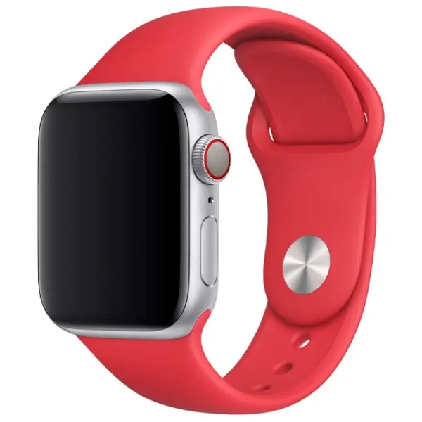 Ремень Apple Watch 4 Deluxe Sport Band Красный TPU, 42, 44 мм photo 2