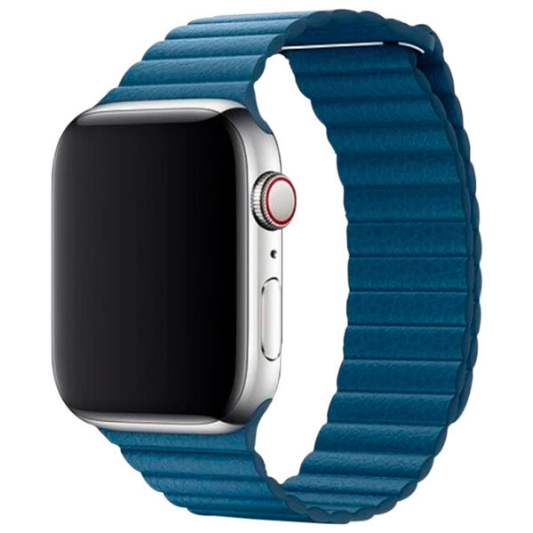 Ремень Apple Watch Elegant Loop Синий Cape Cod Кожа, 38, 40 мм photo 3
