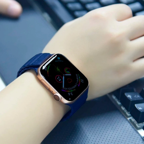 Ремень Apple Watch Elegant Loop Синий Cape Cod Кожа, 38, 40 мм photo 4