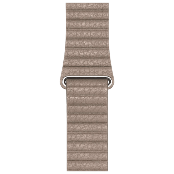 Ремень Apple Watch 4 Elegant Leather Loop Stone , 38, 40 мм photo 1