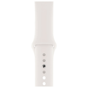 Ремень Apple Watch 4 Sport Band Белый Devia Фторэластомер , 38, 40 мм