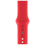 Ремень Apple Watch 4 Sport Band Красный Devia Фторэластомер , 38, 40 мм