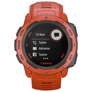Ceas inteligent Garmin Instinct Red 0.9" | 23 mm | Polimer/Silicon
| 010-02064-02