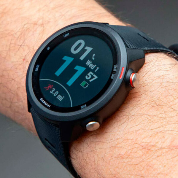 Ceas inteligent Garmin Forerunner 245 Music Black 1.2" | 30.4 mm | Fibră polimerică durabilă/Silicon
| 010-02120-30 photo 9