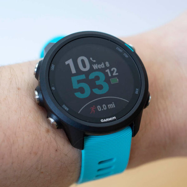 Ceas inteligent Garmin Forerunner 245 Music Black 1.2" | 30.4 mm | Fibră polimerică durabilă/Silicon
| 010-02120-32 photo 6