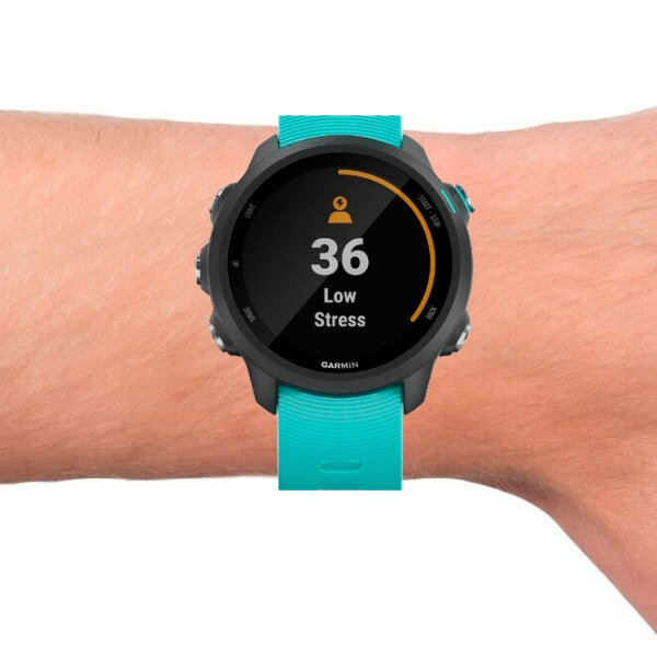 Ceas inteligent Garmin Forerunner 245 Music Black 1.2" | 30.4 mm | Fibră polimerică durabilă/Silicon
| 010-02120-32 photo 9