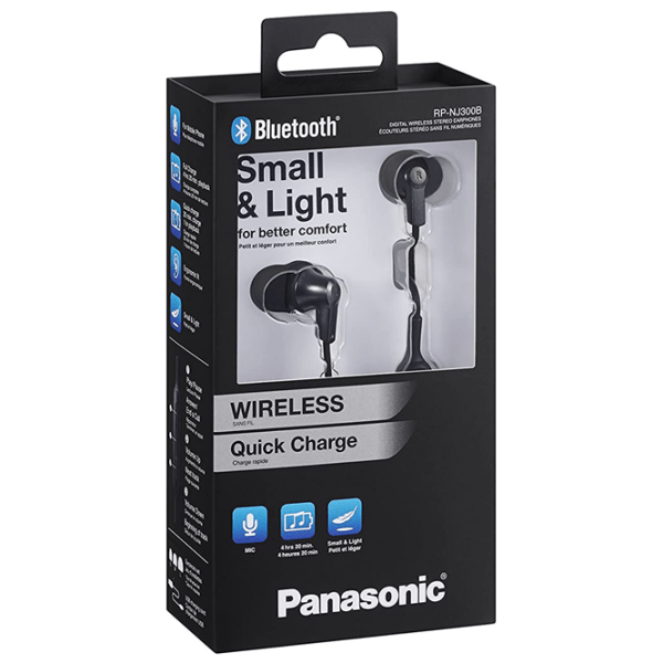 Căști Panasonic RP-NJ300BGCA Black Fără fir / Personal / In ear photo 5