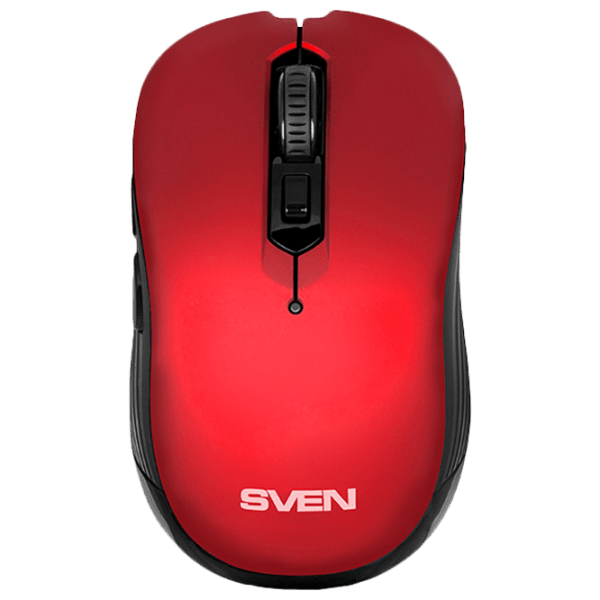 Мышь Sven RX-560SW Красный Беспроводные, 1600 dpi photo 1