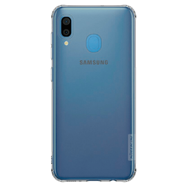 Чехол для смартфона Samsung Galaxy A30 (Nature) Прозрачный Серый Nillkin, TPU, Back photo 1