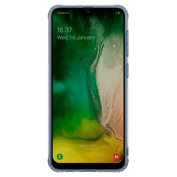 Чехол для смартфона Samsung Galaxy A30 (Nature) Прозрачный Серый Nillkin, TPU, Back photo 2