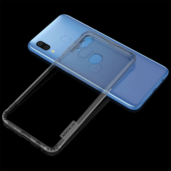 Чехол для смартфона Samsung Galaxy A30 (Nature) Прозрачный Серый Nillkin, TPU, Back photo 5