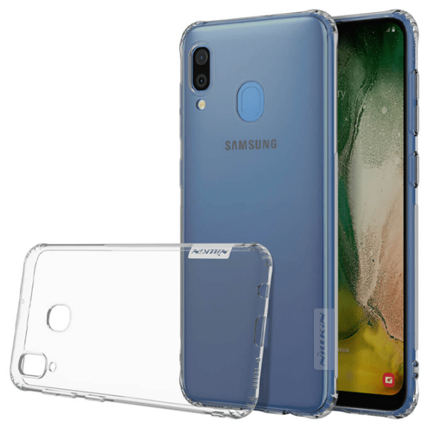 Чехол для смартфона Samsung Galaxy A50/ A30s (Nature) Серый Прозрачный Nillkin, TPU, Back photo 4