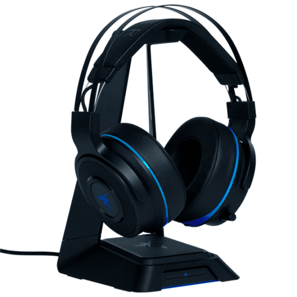 Casti Gaming Razer Thresher Ultimate PS4 (RC30-01590200-0000), Black Blue  photo 5
