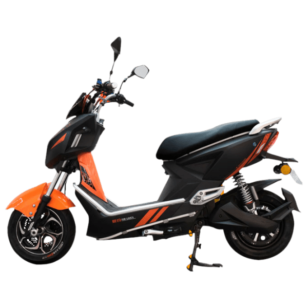 Scuter electric AIMA JEEK X3 (1200W MOTOR 72V 20AH), Orange  photo 2