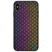 Чехол для смартфона Apple iPhone XS (Gradient Twinkle) Черный Радуга Nillkin, PC, Back