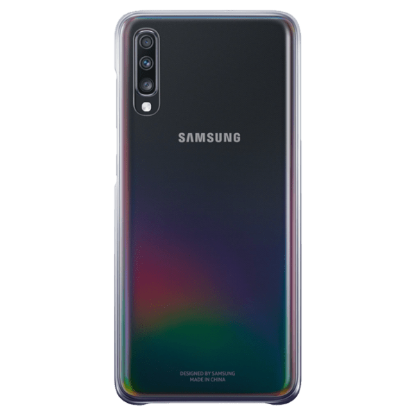 Чехол для смартфона Samsung Galaxy A70 (EF-AA705) Gradation Черный Samsung, PP, Back photo 1