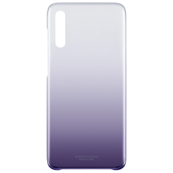 Husă pentru smartphone Samsung Galaxy A70 (EF-AA705) Transparent Purple Samsung, PP, Back photo 4
