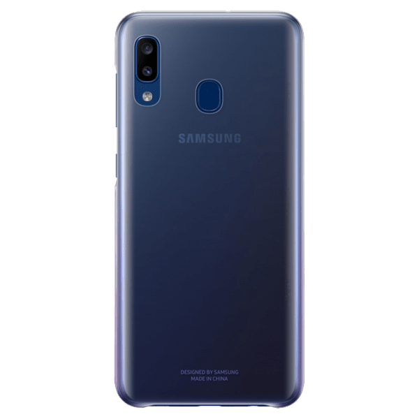 Чехол для смартфона Samsung Galaxy A20 (EF-AA205) Gradation Пурпурный Samsung, PP, Back photo 2