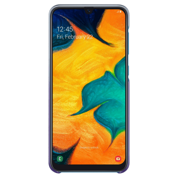 Husă pentru smartphone Samsung Galaxy A30 (EF-AA305) Gradation Purple Samsung, PP, Back photo 2