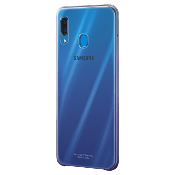 Husă pentru smartphone Samsung Galaxy A30 (EF-AA305) Gradation Purple Samsung, PP, Back photo 3