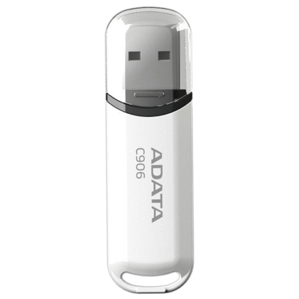 USB Flash ADATA C906 8 GB White USB 2.0, Plastic photo 1