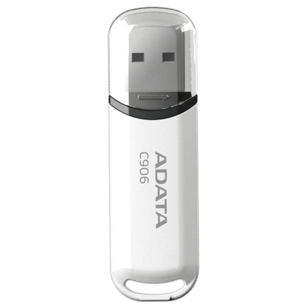 USB Flash ADATA C906 8 GB White USB 2.0, Plastic photo 1