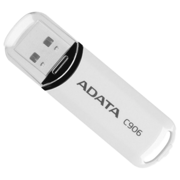 USB Flash ADATA C906 8 GB White USB 2.0, Plastic photo 2