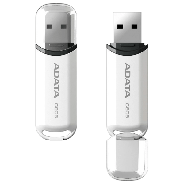 USB Flash ADATA C906 8 GB White USB 2.0, Plastic photo 6
