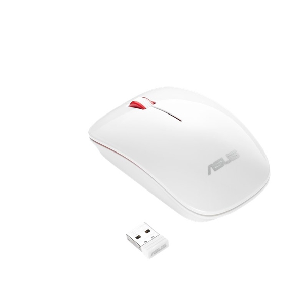 Мышь Asus WT300 Белый Красный Беспроводные, 1600 dpi photo 2