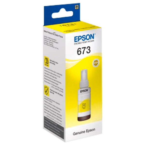 Cerneală pentru imprimantă Epson 673 Yellow  photo 1