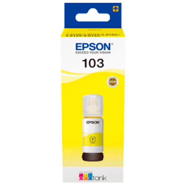 Чернила для принтера Epson 103 Yellow  photo 1