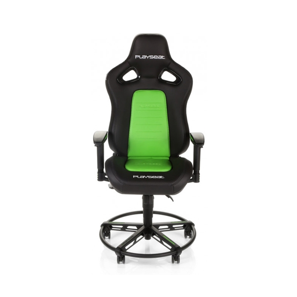 Scaun Gaming Playseat L33T 00032745 Green Black  photo 1