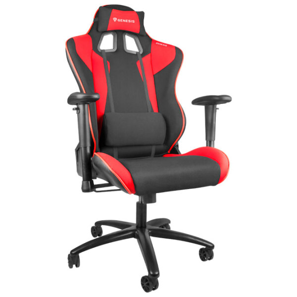 Scaun Gaming Genesis Nitro 770 Red Black  photo 5