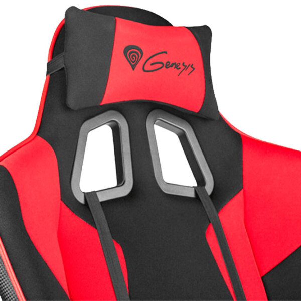 Scaun Gaming Genesis Nitro 770 Red Black  photo 8