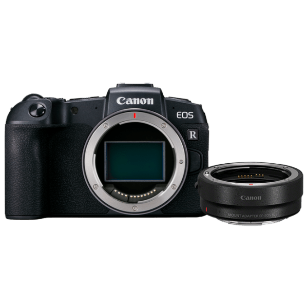 Cameră foto Canon EOS RP + RF 24-105mm f/ 4L IS USM Kit + Mount Adapter EF-EOS R Black CMOS, 26.2 MP, f/ 4 photo 2