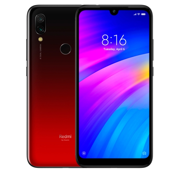 Xiaomi Redmi 7 2ГБ 16ГБ, Красный Android, 6.26", Dual SIM, 16GB, microSD, 12Mpx photo 2
