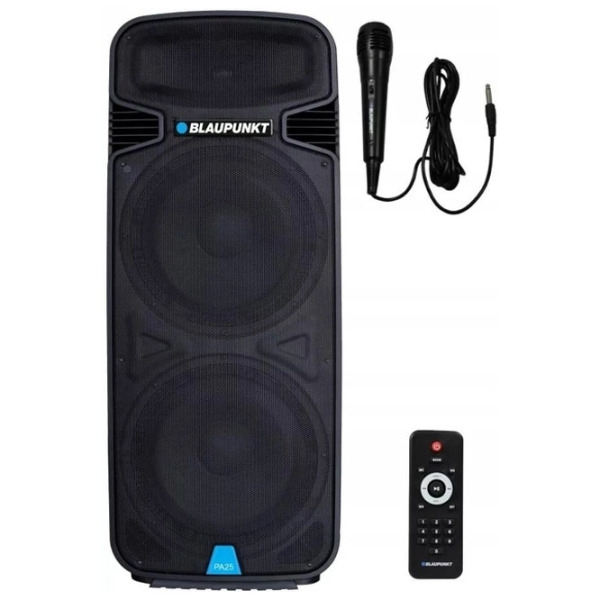Boxă pentru Party Blaupunkt PA25 Black 1900 W photo 4