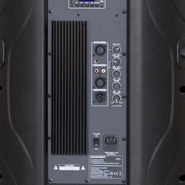 Boxă pentru Party Blaupunkt PA25 Black 1900 W photo 5
