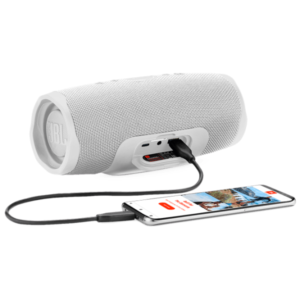 Boxă portabilă JBL Charge 4 White 30 W photo 6