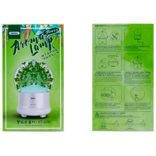 Umidificator de aer Remax Aroma Lamp RT-A700 Green  photo 3