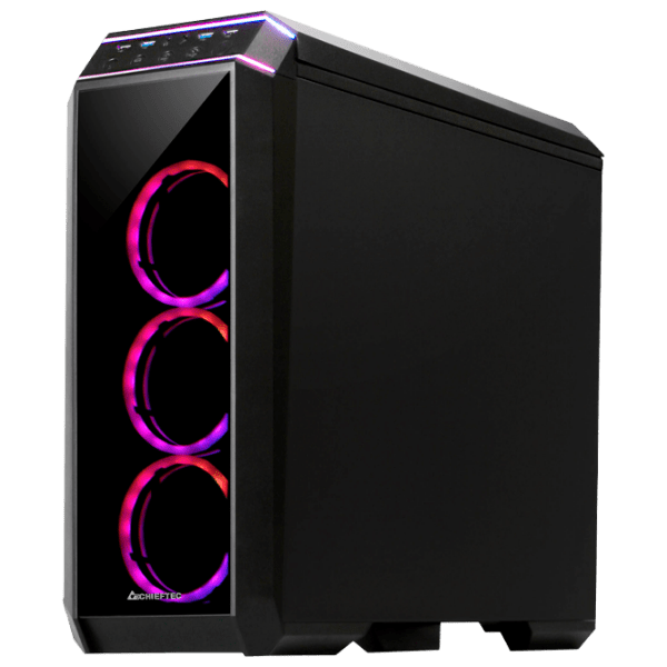 Корпус Chieftec STALLION II GP-02B-OP Черный micro ATX photo 3