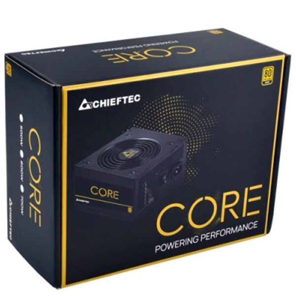 Блок питания ATX 12V 2.3 Chieftec CORE BBS-600S 600 Вт Черный  photo 5