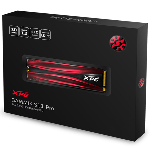 SSD ADATA S11 PRO M.2 512 ГБ Скорость чтения: 3350 MБ/ с,
Скорость записи: 2350 MБ/ с photo 5