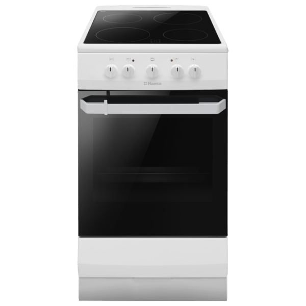 Aragaz Hansa FCCW53019 White Tipul plitei: Electrică, 71 l, Tipul cuptorului: Electric photo 1