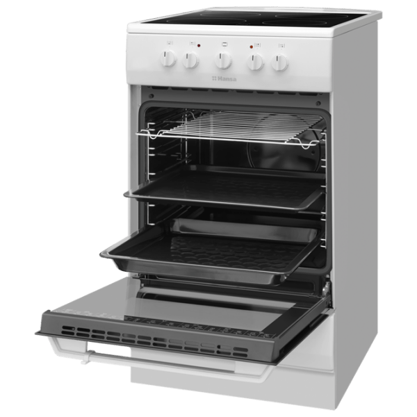 Aragaz Hansa FCCW53019 White Tipul plitei: Electrică, 71 l, Tipul cuptorului: Electric photo 4
